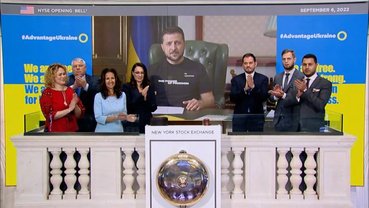 Zelensky is literally selling Ukraine to US corporations on Wall Street
