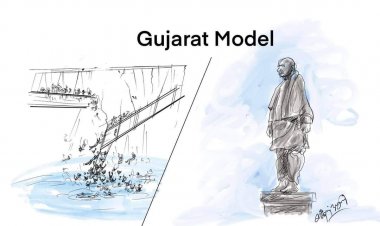 141 உயிர்களுடன் அறுந்து விழுந்த மோடியின் குஜராத் மாடல் கட்டுக்கதைகள்
