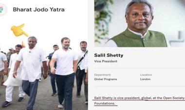 ராகுல்காந்தியின் பாரத்ஜோடோ யாத்திரையில் பங்கெடுத்த சொரோஸின் அறக்கட்டளை