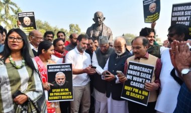 141 எதிர்க்கட்சி எம்.பி.க்கள் இடைநீக்கம் செய்யப்பட்டதற்கான காரணம் என்ன?