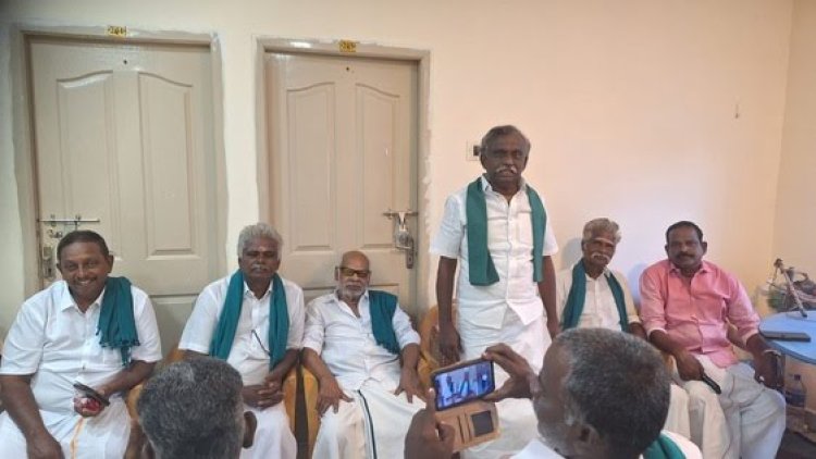 நெல் கொள்முதலில் காா்ப்பரேட்கள்: திமுக அரசின் கொள்கை முடிவுக்கு விவசாய சங்கம் கண்டனம்