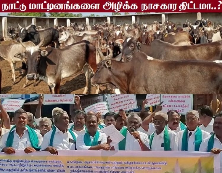 விவசாய வாழ்வாதாரங்களை வேரறுக்கும் திமுக அரசு!