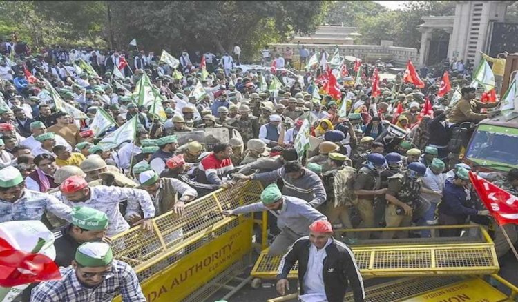 விவசாயிகள் மீதான அடக்குமுறையை நிறுத்தாவிடில் நாடு முழுவதும் பிரம்மாண்ட போராட்டம் நடத்தப்படும்