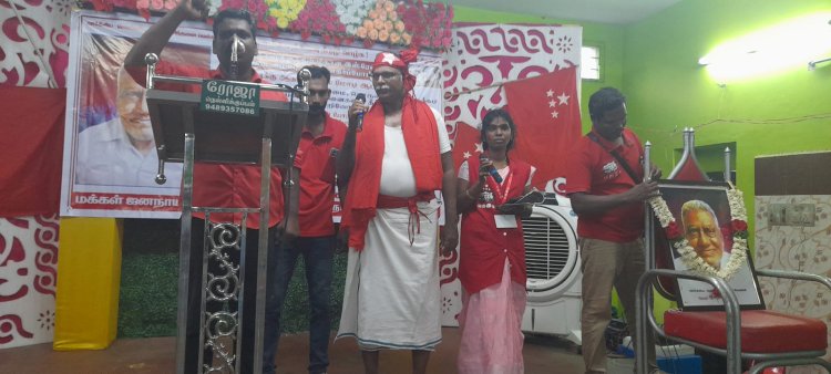 பாடல்: ஏஎம்கே நினைவை ஏந்தி... புரட்சி தீபம் ஏற்றுவாம்…