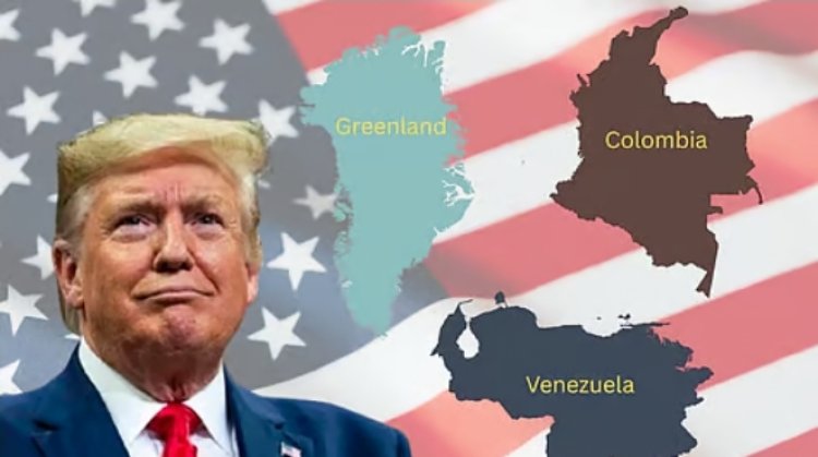 வெனிசுலா, கிரீன்லேண்ட், கொலம்பியா.! - நீளும் ட்ரம்பின் 'அகண்ட அமெரிக்கா' கனவு