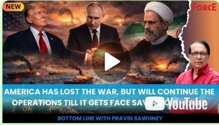அமெரிக்கா ஏற்கனவே போரில் தோற்றுவிக்கப்பட்டது! - பிரவீன் சாஹ்னி!