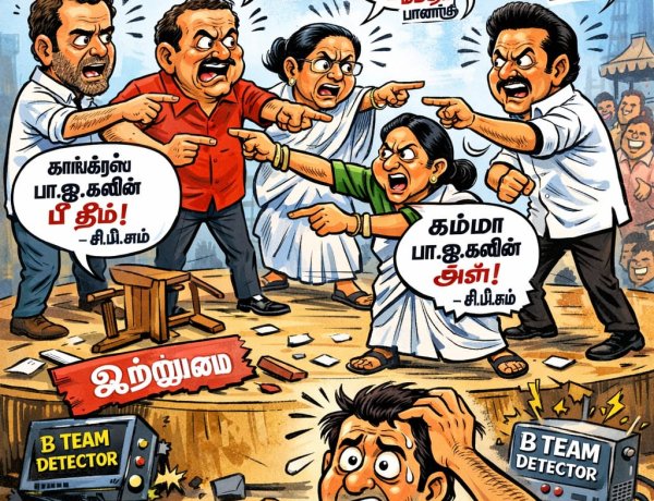அறிவாலயத்தின் சொம்படி வித்வான்களுக்கு தொடர் அதிர்ச்சி கொடுத்து வரும் 'இந்தியா' கூட்டணி
