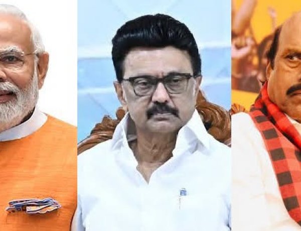 பாஜக அரசு பக்கபலமாக இருக்கும் வரை ஊழல் செய்த எந்த திமுக அமைச்சர் மீதும் தவெக அரசால் நடவடிக்கை எடுக்க முடியாது