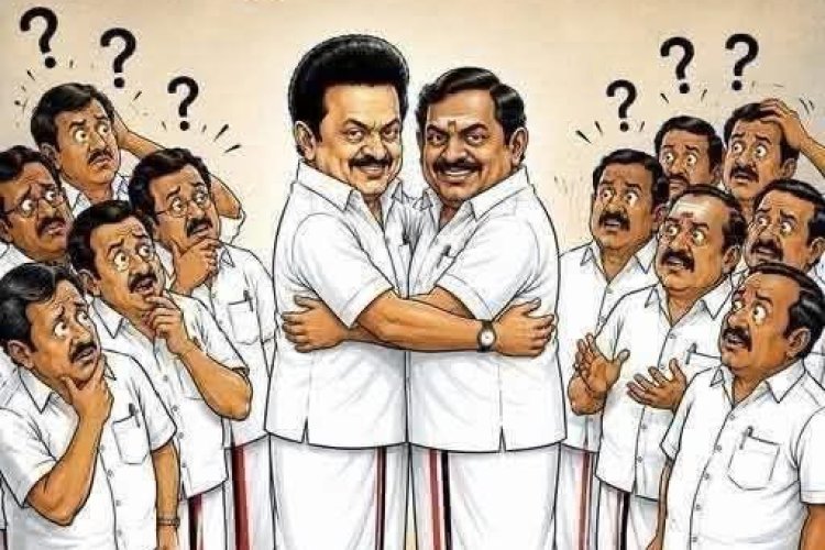 தேர்தல் முடிவுகளும் அம்பலமான திமுக - பாஜக கள்ளக் கூட்டும் - தவெக எதிர்ப்பாக திசைமாறிய பாசிச பாஜக எதிர்ப்பு