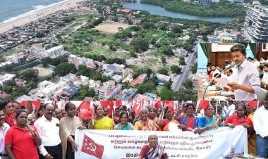 புதிய தலைமை செயலக திட்டத்தால் போர்க்கோலமான மீனவர்கள்!