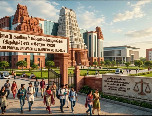 தமிழ்நாடு தனியார் பல்கலைக்கழகங்கள் (திருத்தச்) சட்ட மசோதா-2026