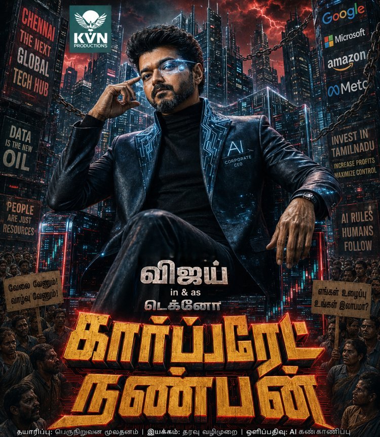 விஜய்: டெக்னோ கார்ப்பரேட்களின் நண்பன்