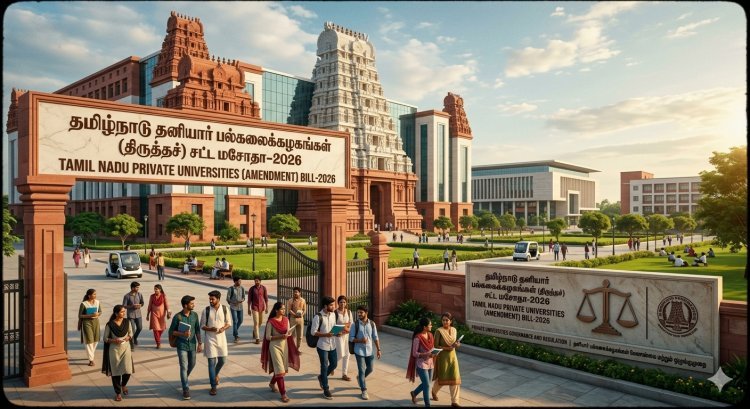 தமிழ்நாடு தனியார் பல்கலைக்கழகங்கள் (திருத்தச்) சட்ட மசோதா-2026