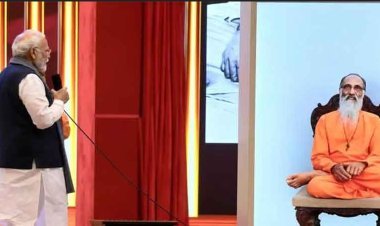 பெருமிதப் போலிப் பிரமை: 33 ஆண்டுகளுக்கு முன்பு மறைந்த சுவாமி சின்மயானந்தாவுடன் பிரதமரின் உரையாடல்